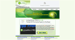Desktop Screenshot of freelimewirepro.net