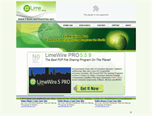 Tablet Screenshot of freelimewirepro.net